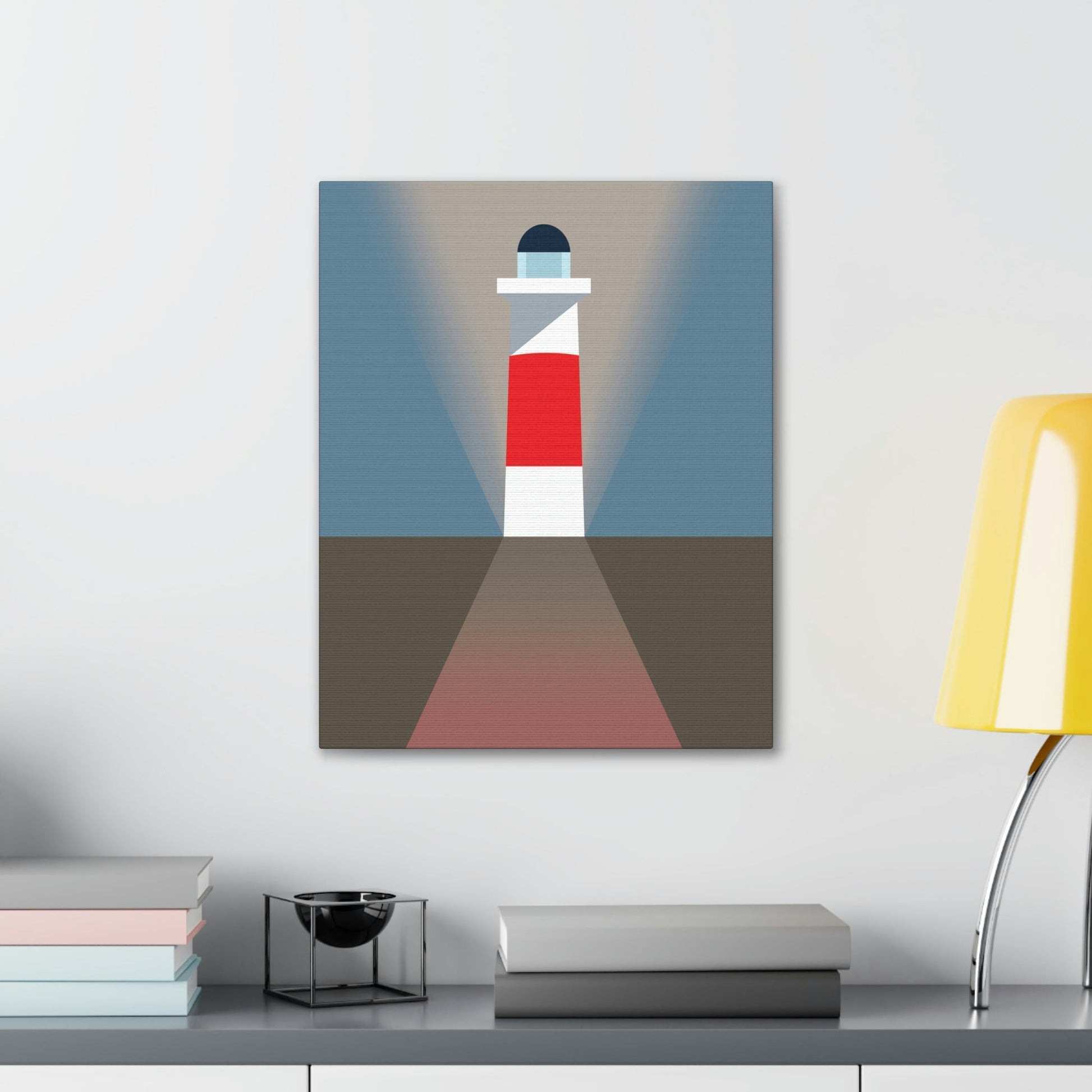 Topographical Anomaly Beacon Lighthouse Annihilation Minimal Aesthetic Classic Art Canvas Gallery Wraps Ichaku [Perfect Gifts Selection]