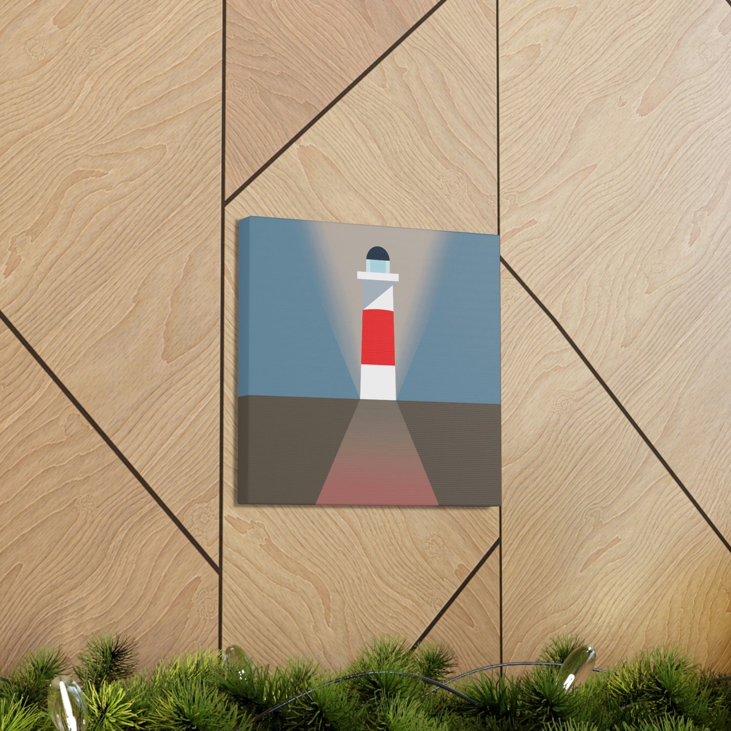 Topographical Anomaly Beacon Lighthouse Annihilation Minimal Aesthetic Classic Art Canvas Gallery Wraps Ichaku [Perfect Gifts Selection]