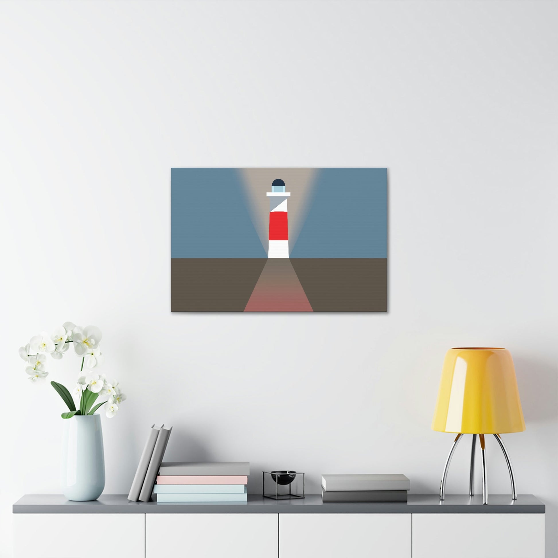 Topographical Anomaly Beacon Lighthouse Annihilation Minimal Aesthetic Classic Art Canvas Gallery Wraps Ichaku [Perfect Gifts Selection]