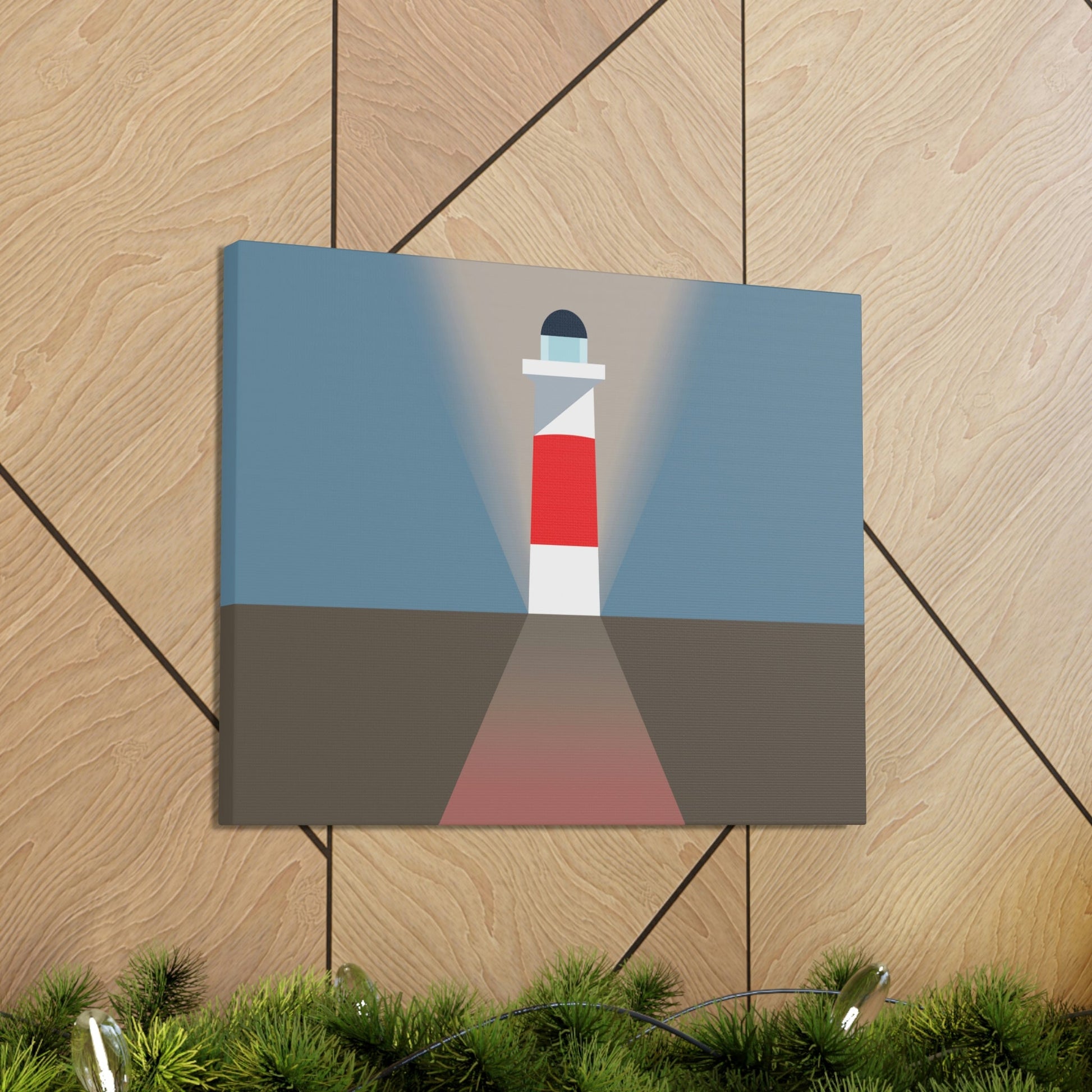 Topographical Anomaly Beacon Lighthouse Annihilation Minimal Aesthetic Classic Art Canvas Gallery Wraps Ichaku [Perfect Gifts Selection]