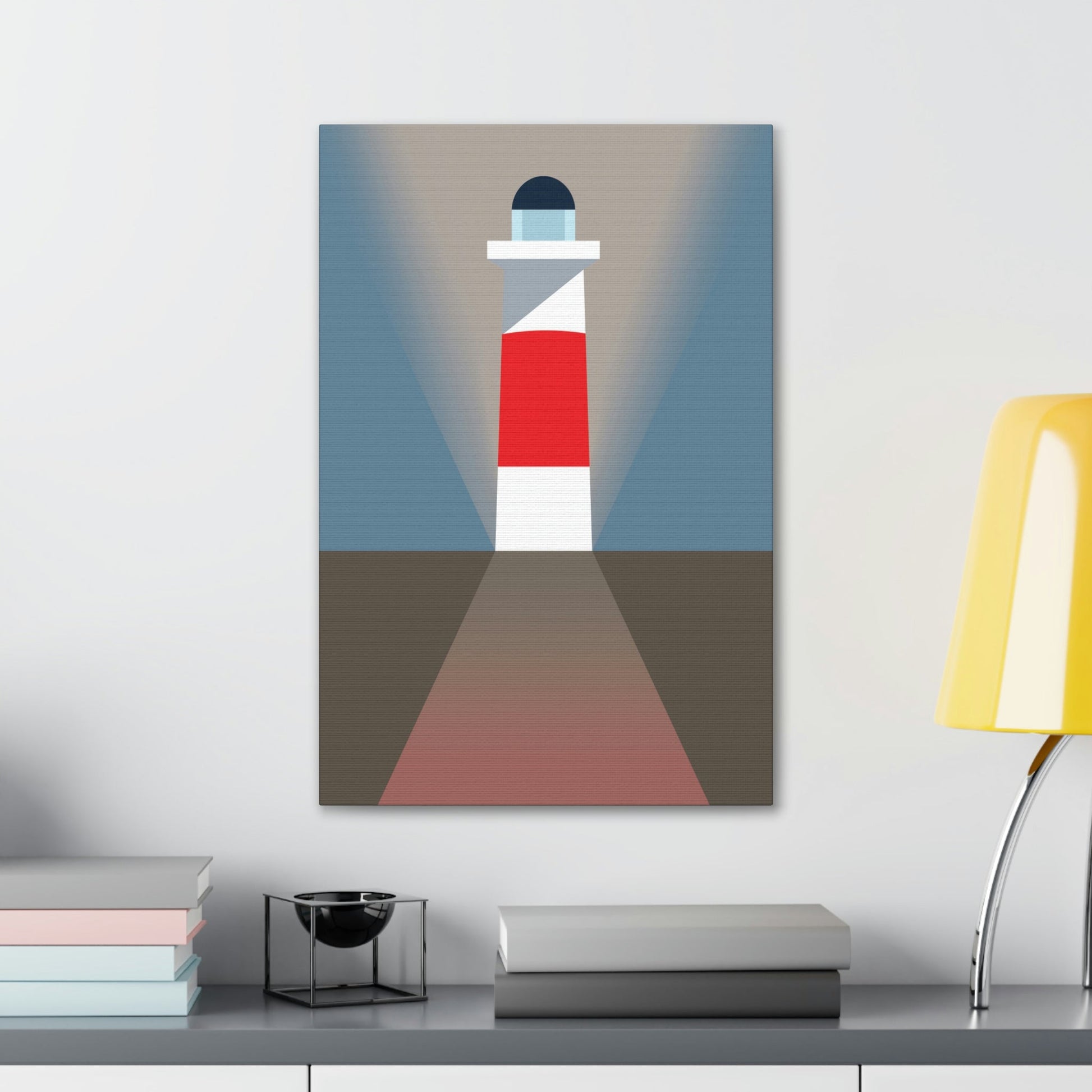 Topographical Anomaly Beacon Lighthouse Annihilation Minimal Aesthetic Classic Art Canvas Gallery Wraps Ichaku [Perfect Gifts Selection]