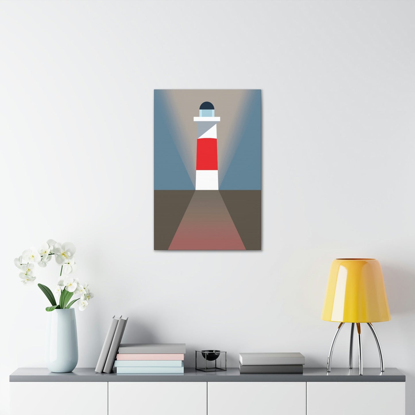 Topographical Anomaly Beacon Lighthouse Annihilation Minimal Aesthetic Classic Art Canvas Gallery Wraps Ichaku [Perfect Gifts Selection]