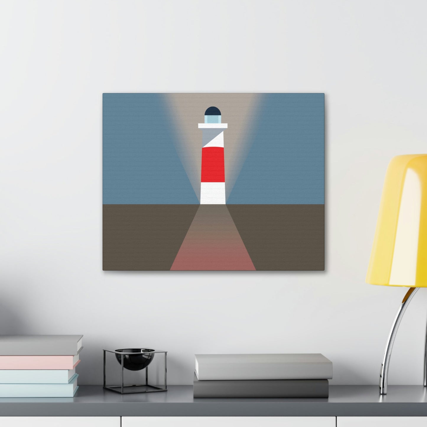 Topographical Anomaly Beacon Lighthouse Annihilation Minimal Aesthetic Classic Art Canvas Gallery Wraps Ichaku [Perfect Gifts Selection]