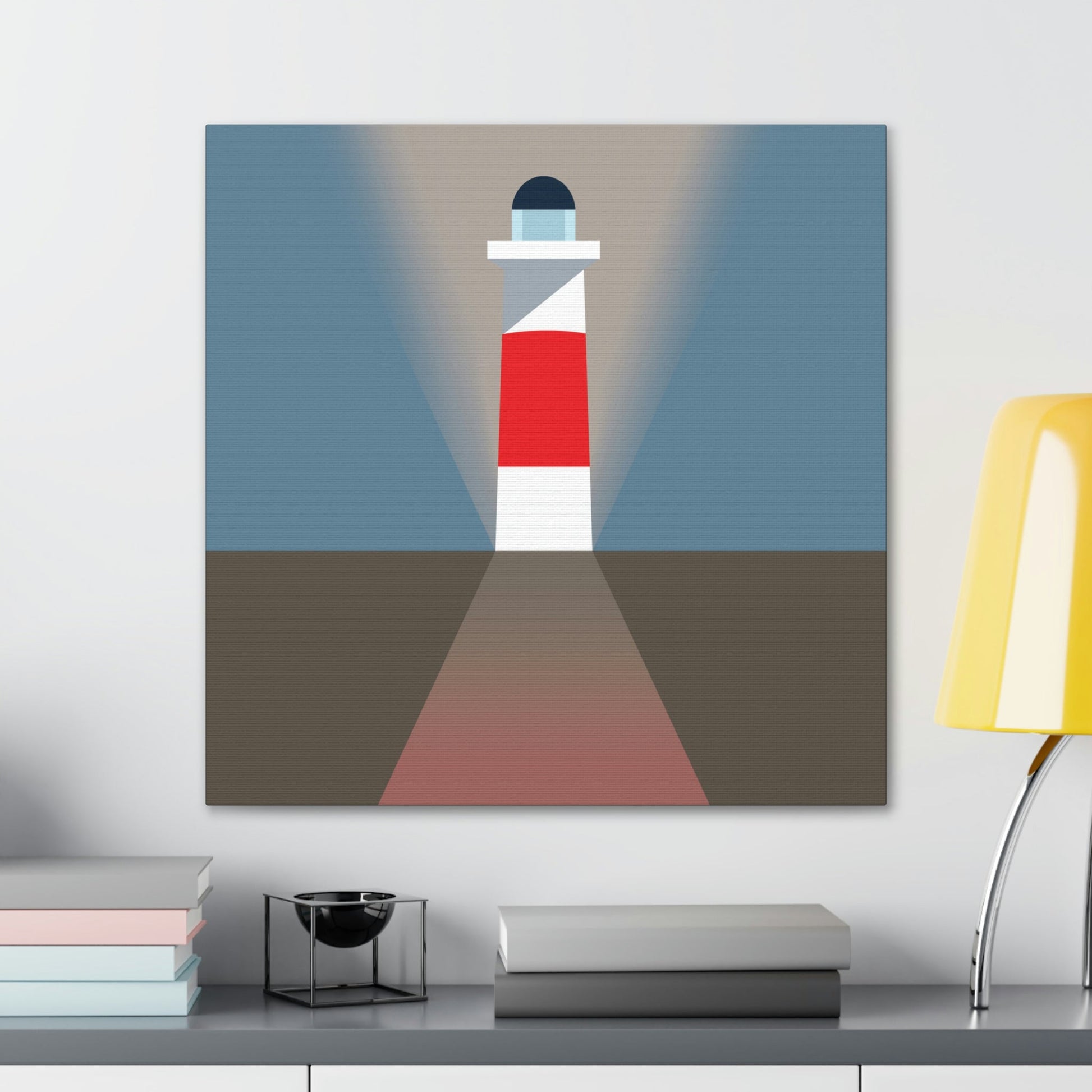 Topographical Anomaly Beacon Lighthouse Annihilation Minimal Aesthetic Classic Art Canvas Gallery Wraps Ichaku [Perfect Gifts Selection]