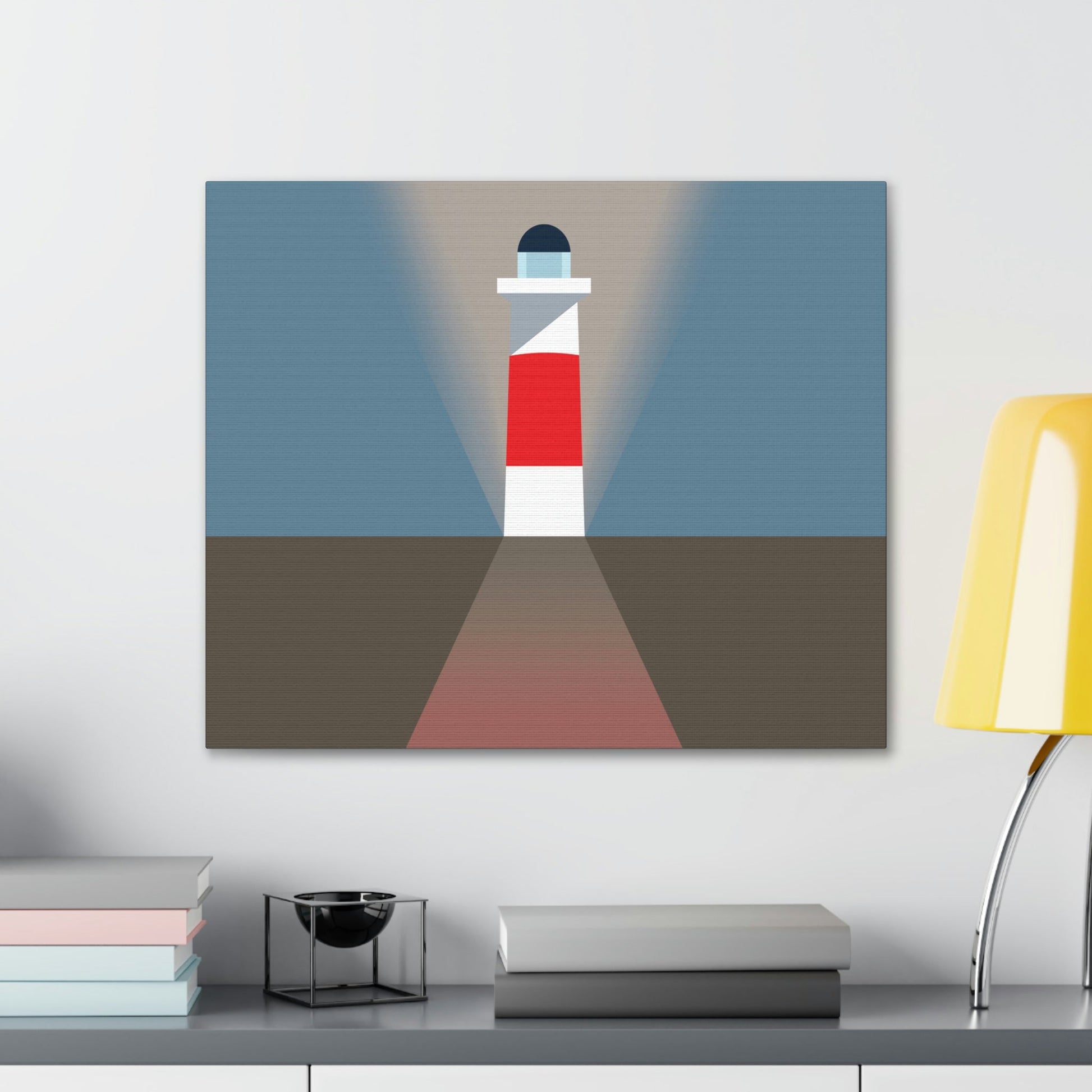 Topographical Anomaly Beacon Lighthouse Annihilation Minimal Aesthetic Classic Art Canvas Gallery Wraps Ichaku [Perfect Gifts Selection]