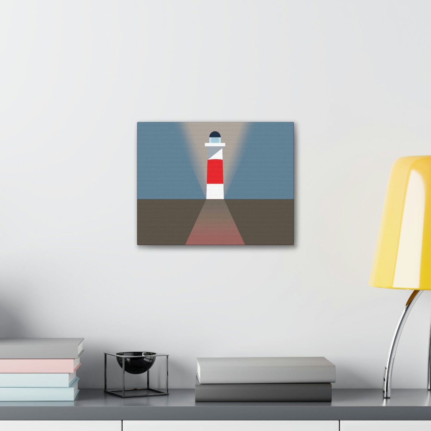 Topographical Anomaly Beacon Lighthouse Annihilation Minimal Aesthetic Classic Art Canvas Gallery Wraps Ichaku [Perfect Gifts Selection]