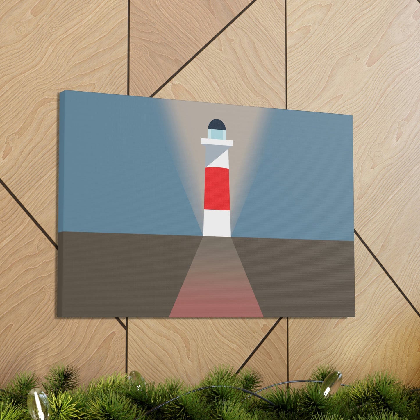 Topographical Anomaly Beacon Lighthouse Annihilation Minimal Aesthetic Classic Art Canvas Gallery Wraps Ichaku [Perfect Gifts Selection]