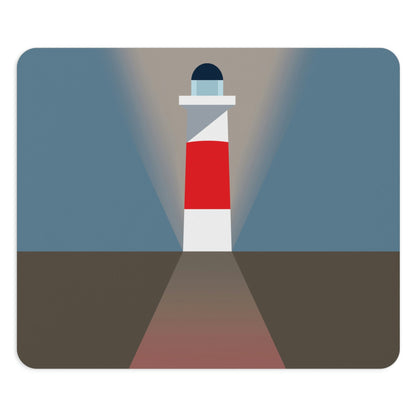 Topographical Anomaly Beacon Lighthouse Annihilation Minimal Art Ergonomic Non-slip Creative Design Mouse Pad Ichaku [Perfect Gifts Selection]