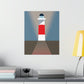 Topographical Anomaly Beacon Lighthouse Annihilation Minimal Art Premium Matte Vertical Posters Ichaku [Perfect Gifts Selection]