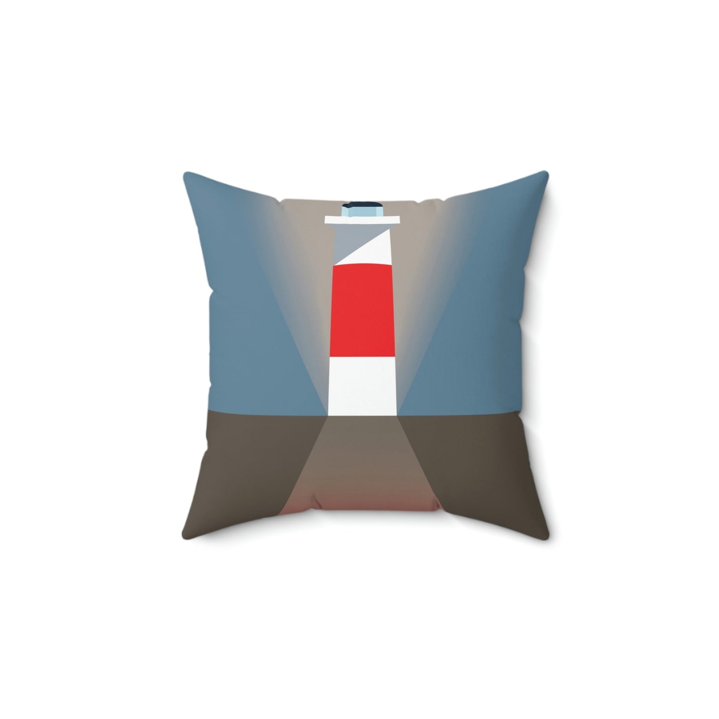 Topographical Anomaly Beacon Lighthouse Annihilation Minimal Art Spun Polyester Square Pillow Ichaku [Perfect Gifts Selection]