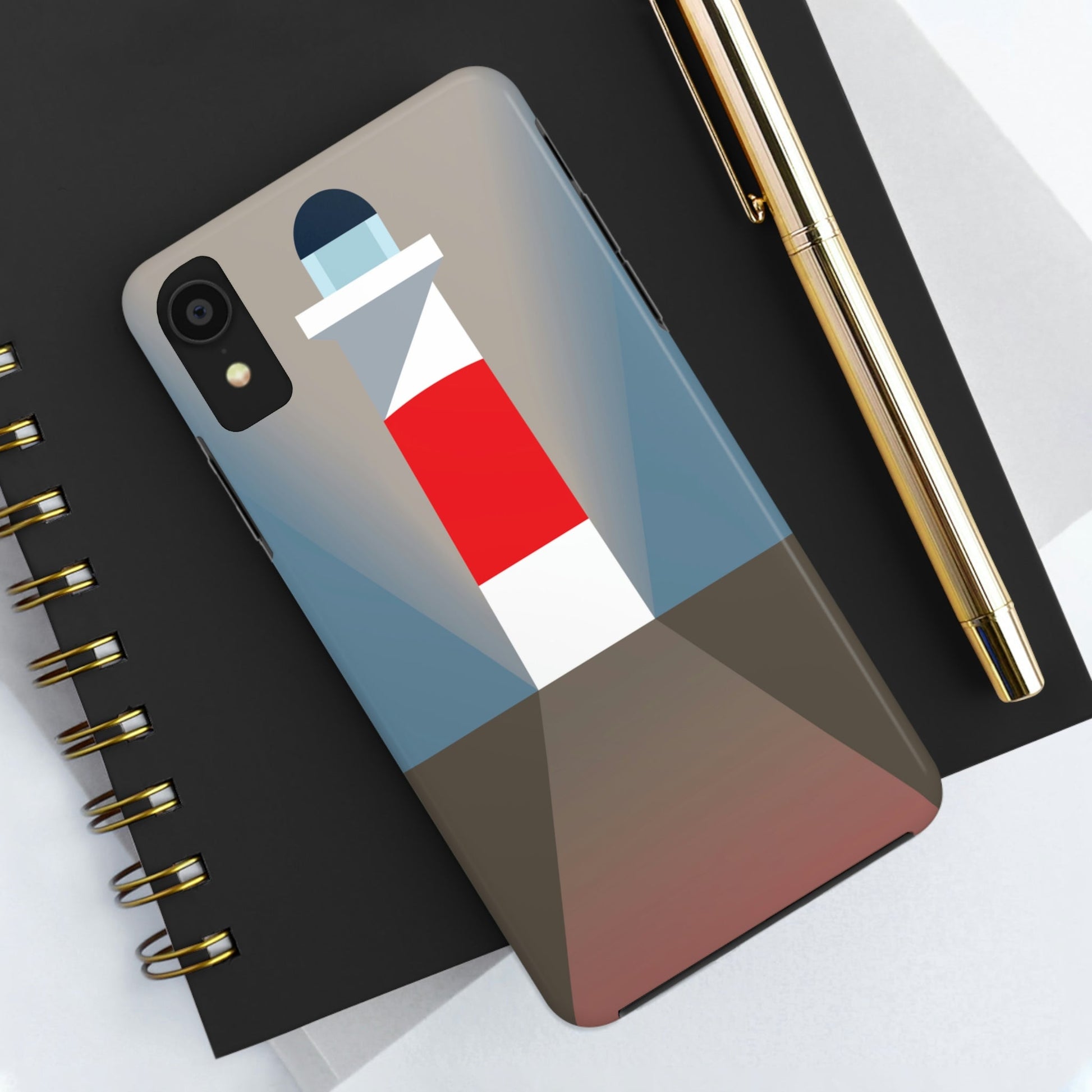 Topographical Anomaly Beacon Lighthouse Annihilation Minimal Art Tough Phone Cases Case-Mate Ichaku [Perfect Gifts Selection]