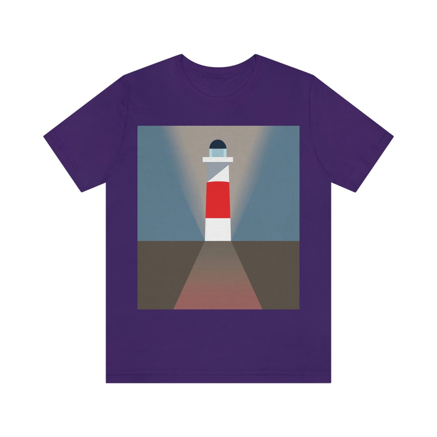 Topographical Anomaly Beacon Lighthouse Annihilation Minimal Art Unisex Jersey Short Sleeve T-Shirt Ichaku [Perfect Gifts Selection]