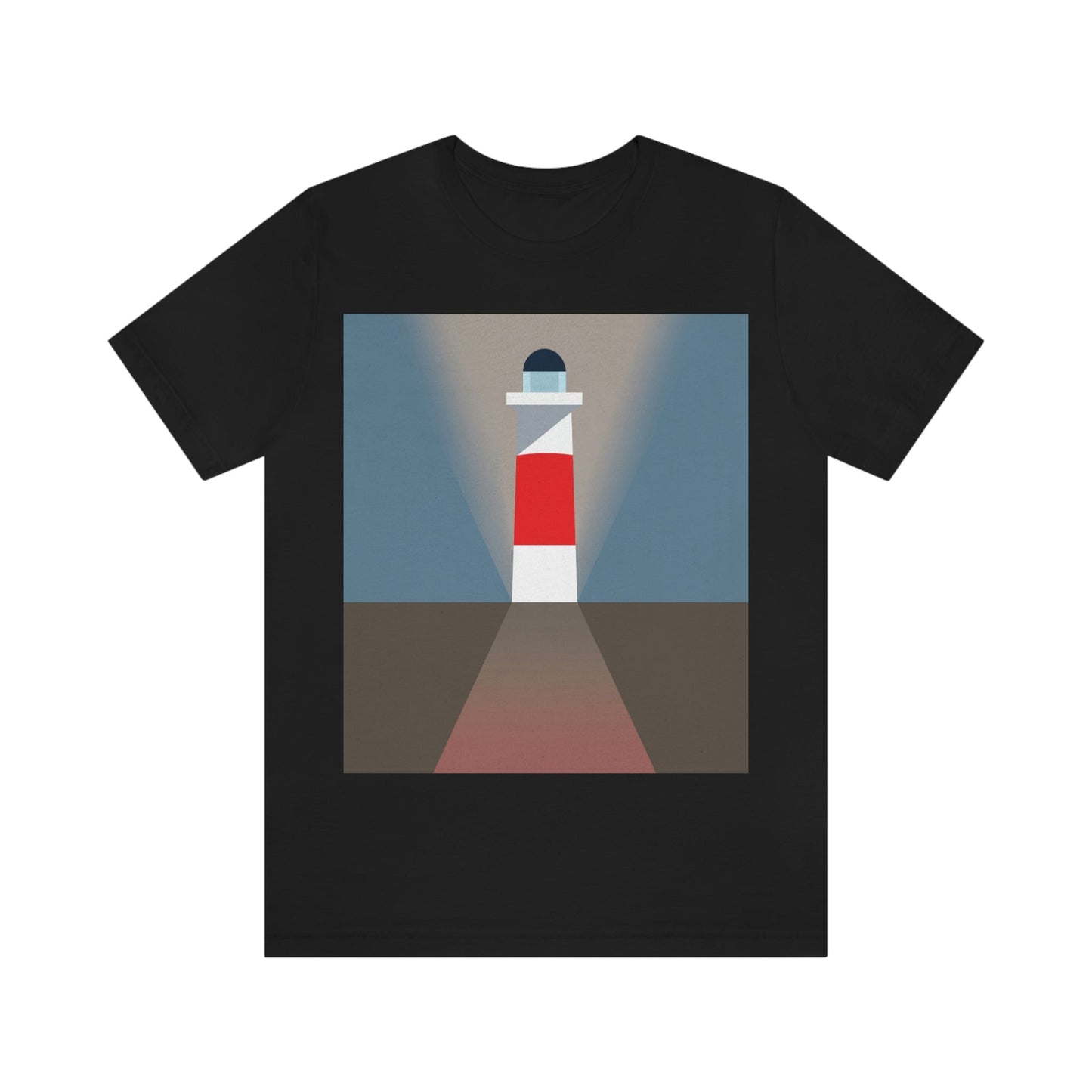 Topographical Anomaly Beacon Lighthouse Annihilation Minimal Art Unisex Jersey Short Sleeve T-Shirt Ichaku [Perfect Gifts Selection]