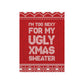 Ugly Christmas Sweater Xmas Slogans Aesthetics Premium Matte Vertical Posters Ichaku [Perfect Gifts Selection]