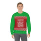 Ugly Christmas Sweater Xmas Slogans Unisex Heavy Blend™ Crewneck Sweatshirt Ichaku [Perfect Gifts Selection]