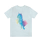 Unicorns Are Cool Rainbow Unisex Jersey Short Sleeve T-Shirt Ichaku [Perfect Gifts Selection]