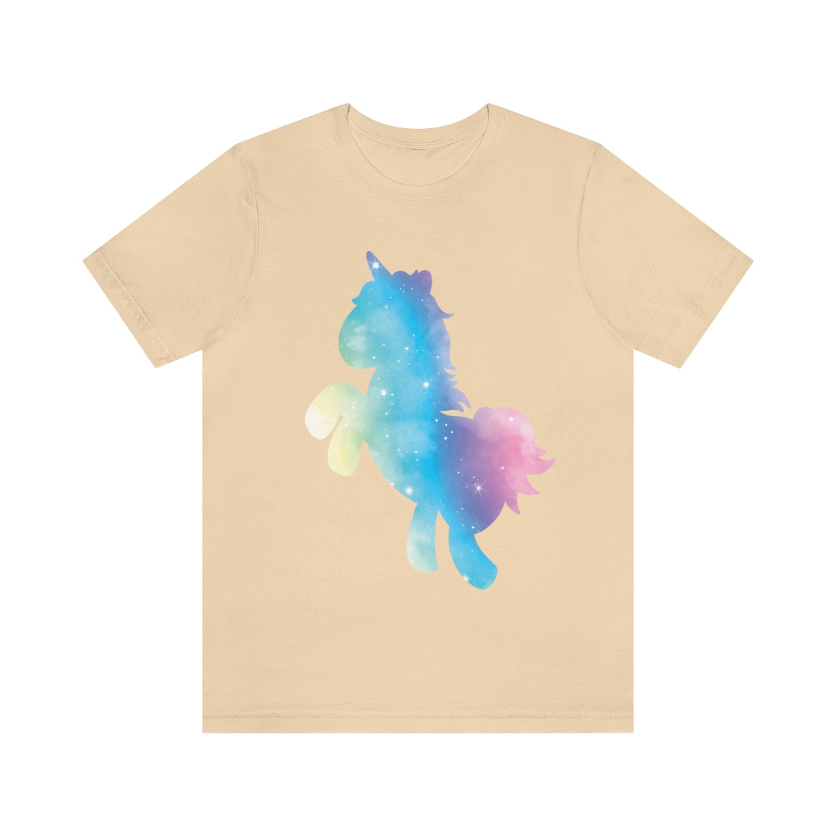 Unicorns Are Cool Rainbow Unisex Jersey Short Sleeve T-Shirt Ichaku [Perfect Gifts Selection]