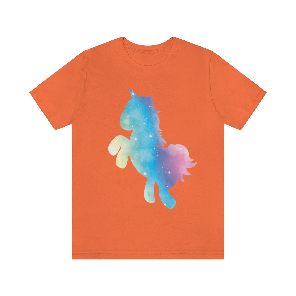 Unicorns Are Cool Rainbow Unisex Jersey Short Sleeve T-Shirt Ichaku [Perfect Gifts Selection]