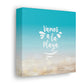 Vamos A La Playa Let's Go To The Beach Sand Aesthetic Classic Art Canvas Gallery Wraps Ichaku [Perfect Gifts Selection]