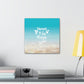 Vamos A La Playa Let's Go To The Beach Sand Aesthetic Classic Art Canvas Gallery Wraps Ichaku [Perfect Gifts Selection]