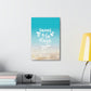 Vamos A La Playa Let's Go To The Beach Sand Aesthetic Classic Art Canvas Gallery Wraps Ichaku [Perfect Gifts Selection]