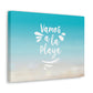 Vamos A La Playa Let's Go To The Beach Sand Aesthetic Classic Art Canvas Gallery Wraps Ichaku [Perfect Gifts Selection]