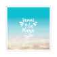 Vamos A La Playa Let's Go To The Beach Sand Art Die-Cut Sticker Ichaku [Perfect Gifts Selection]