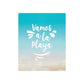 Vamos A La Playa Let's Go To The Beach Sand Art Premium Matte Vertical Posters Ichaku [Perfect Gifts Selection]