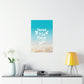 Vamos A La Playa Let's Go To The Beach Sand Art Premium Matte Vertical Posters Ichaku [Perfect Gifts Selection]