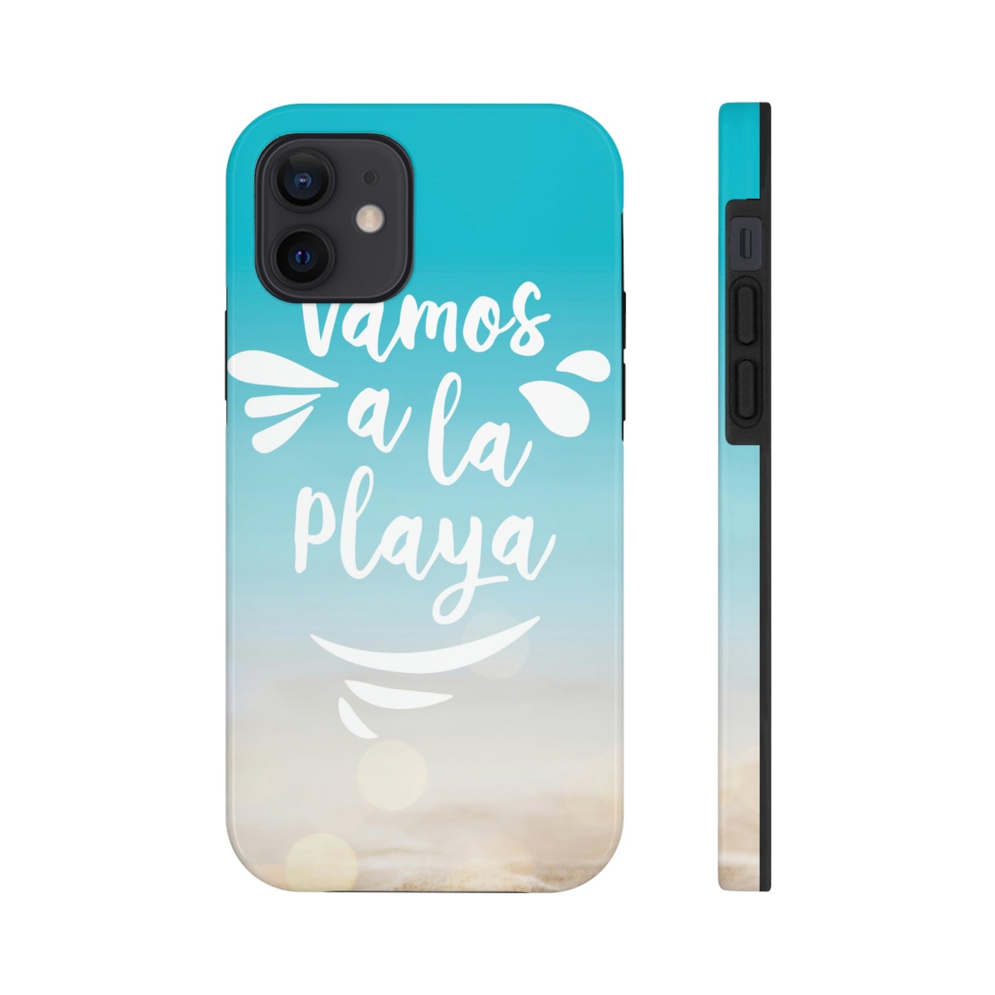 Vamos A La Playa Let's Go To The Beach Sand Art Tough Phone Cases Case-Mate Ichaku [Perfect Gifts Selection]