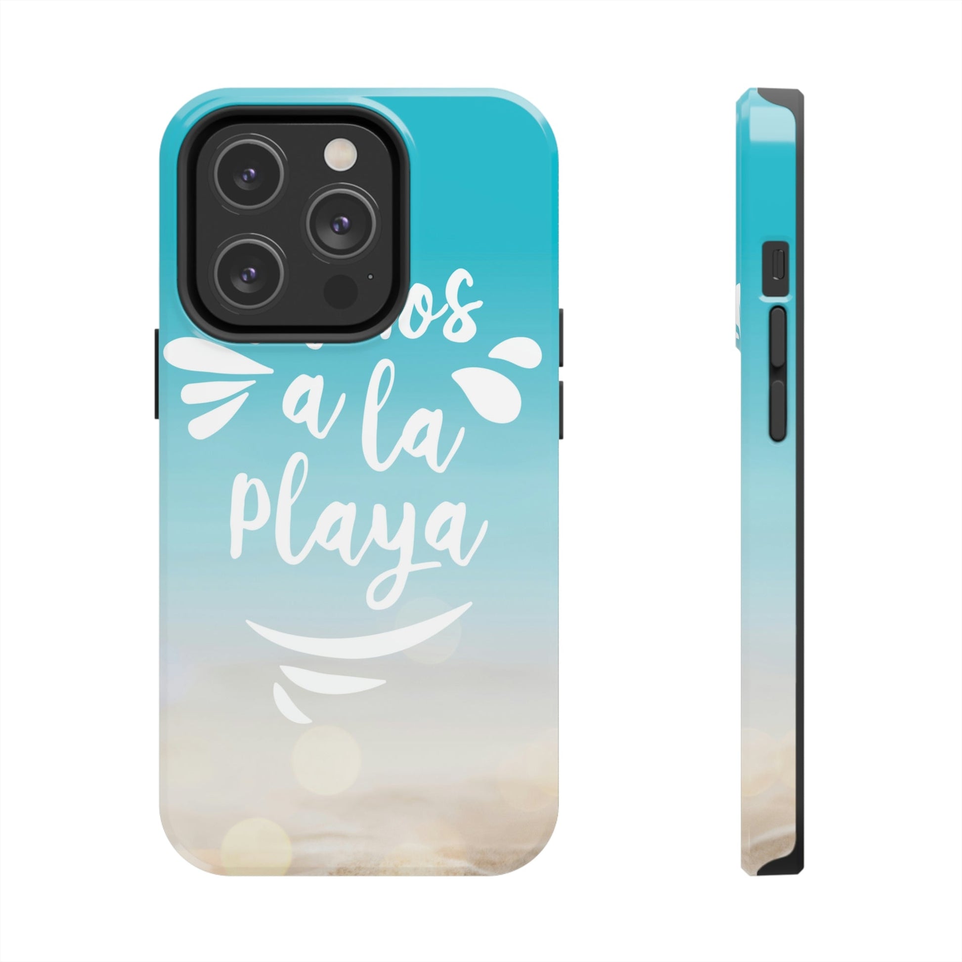 Vamos A La Playa Let's Go To The Beach Sand Art Tough Phone Cases Case-Mate Ichaku [Perfect Gifts Selection]