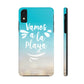 Vamos A La Playa Let's Go To The Beach Sand Art Tough Phone Cases Case-Mate Ichaku [Perfect Gifts Selection]