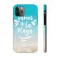 Vamos A La Playa Let's Go To The Beach Sand Art Tough Phone Cases Case-Mate Ichaku [Perfect Gifts Selection]