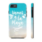 Vamos A La Playa Let's Go To The Beach Sand Art Tough Phone Cases Case-Mate Ichaku [Perfect Gifts Selection]