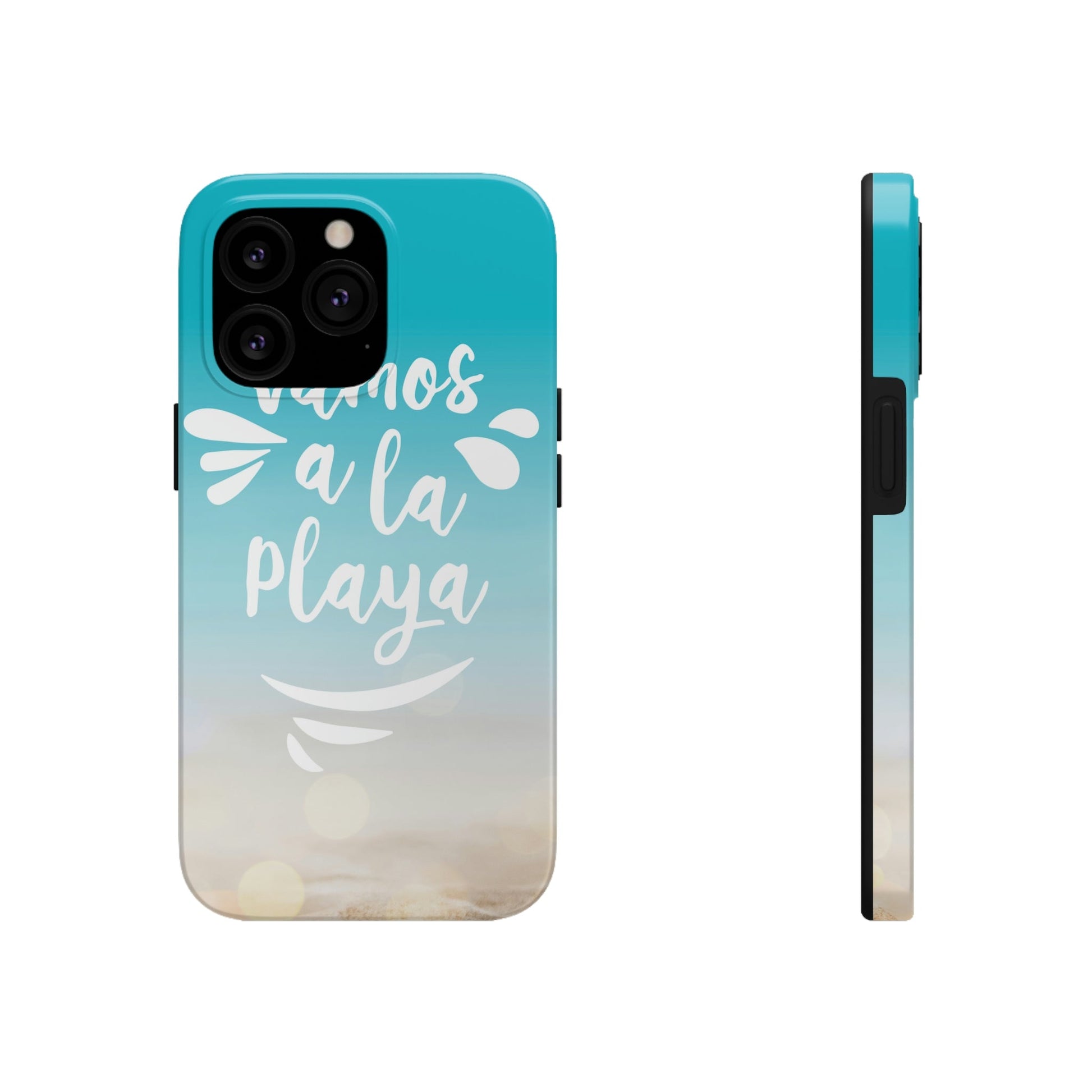 Vamos A La Playa Let's Go To The Beach Sand Art Tough Phone Cases Case-Mate Ichaku [Perfect Gifts Selection]