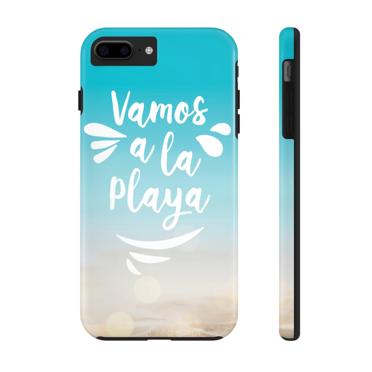 Vamos A La Playa Let's Go To The Beach Sand Art Tough Phone Cases Case-Mate Ichaku [Perfect Gifts Selection]