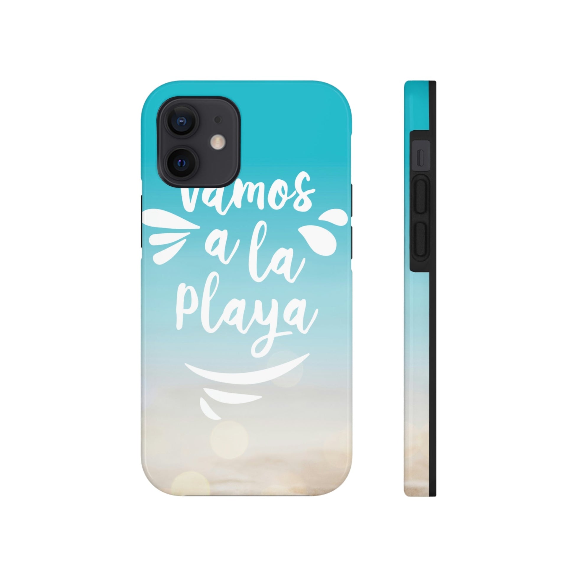 Vamos A La Playa Let's Go To The Beach Sand Art Tough Phone Cases Case-Mate Ichaku [Perfect Gifts Selection]