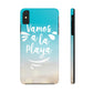 Vamos A La Playa Let's Go To The Beach Sand Art Tough Phone Cases Case-Mate Ichaku [Perfect Gifts Selection]