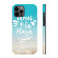 Vamos A La Playa Let's Go To The Beach Sand Art Tough Phone Cases Case-Mate Ichaku [Perfect Gifts Selection]