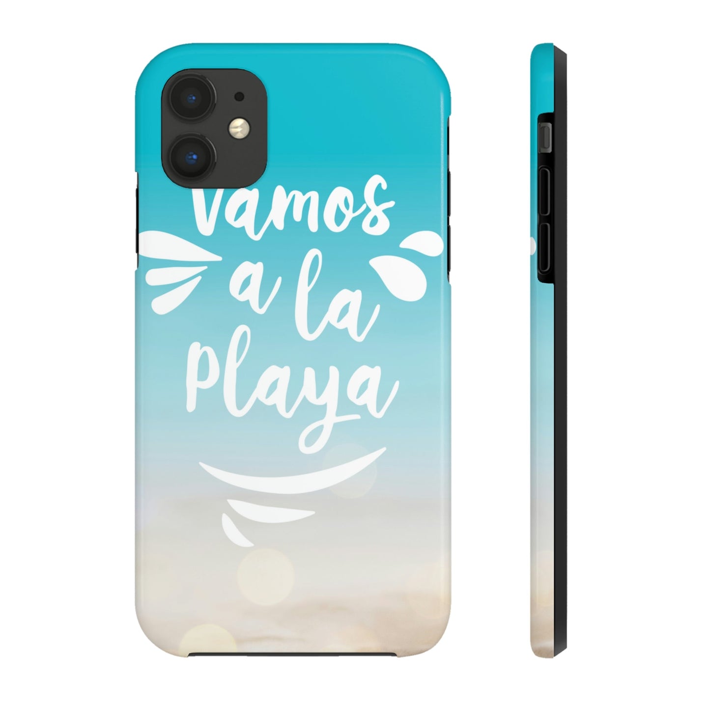 Vamos A La Playa Let's Go To The Beach Sand Art Tough Phone Cases Case-Mate Ichaku [Perfect Gifts Selection]