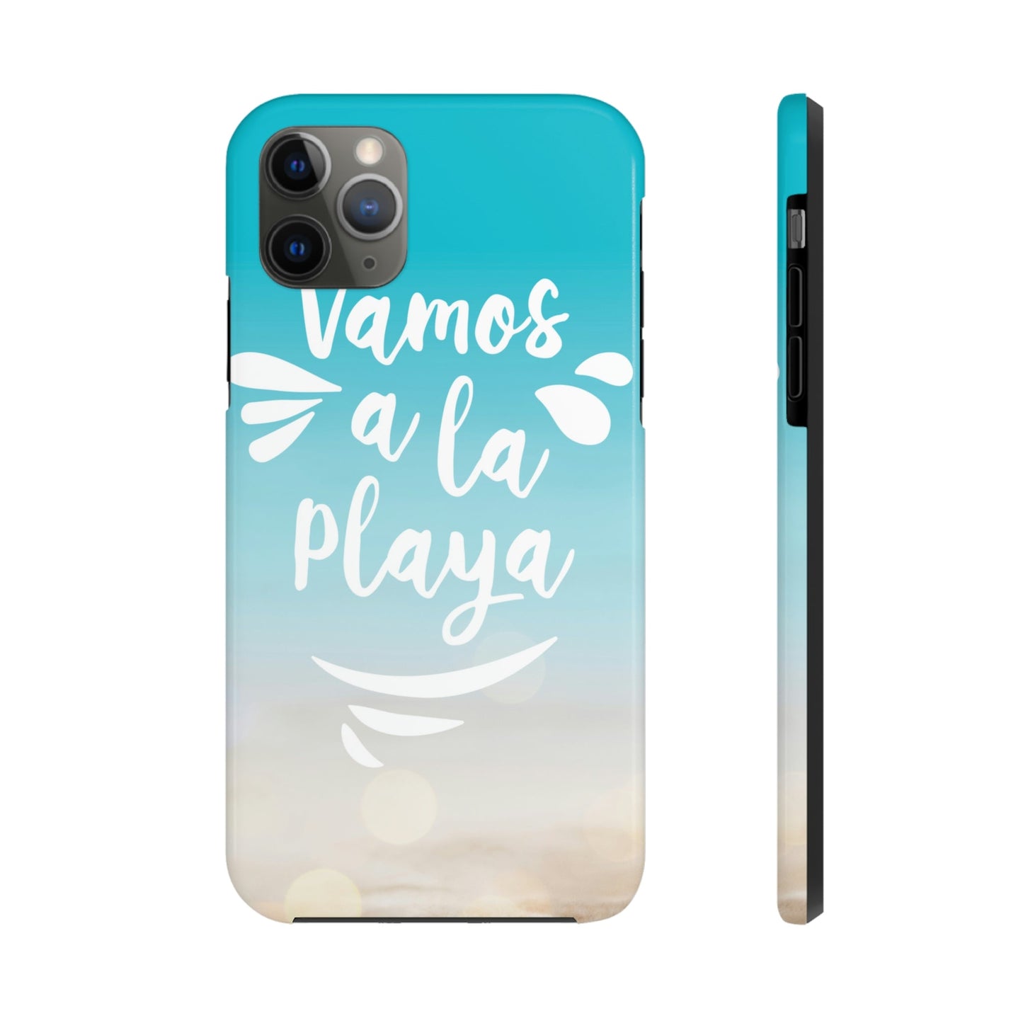 Vamos A La Playa Let's Go To The Beach Sand Art Tough Phone Cases Case-Mate Ichaku [Perfect Gifts Selection]