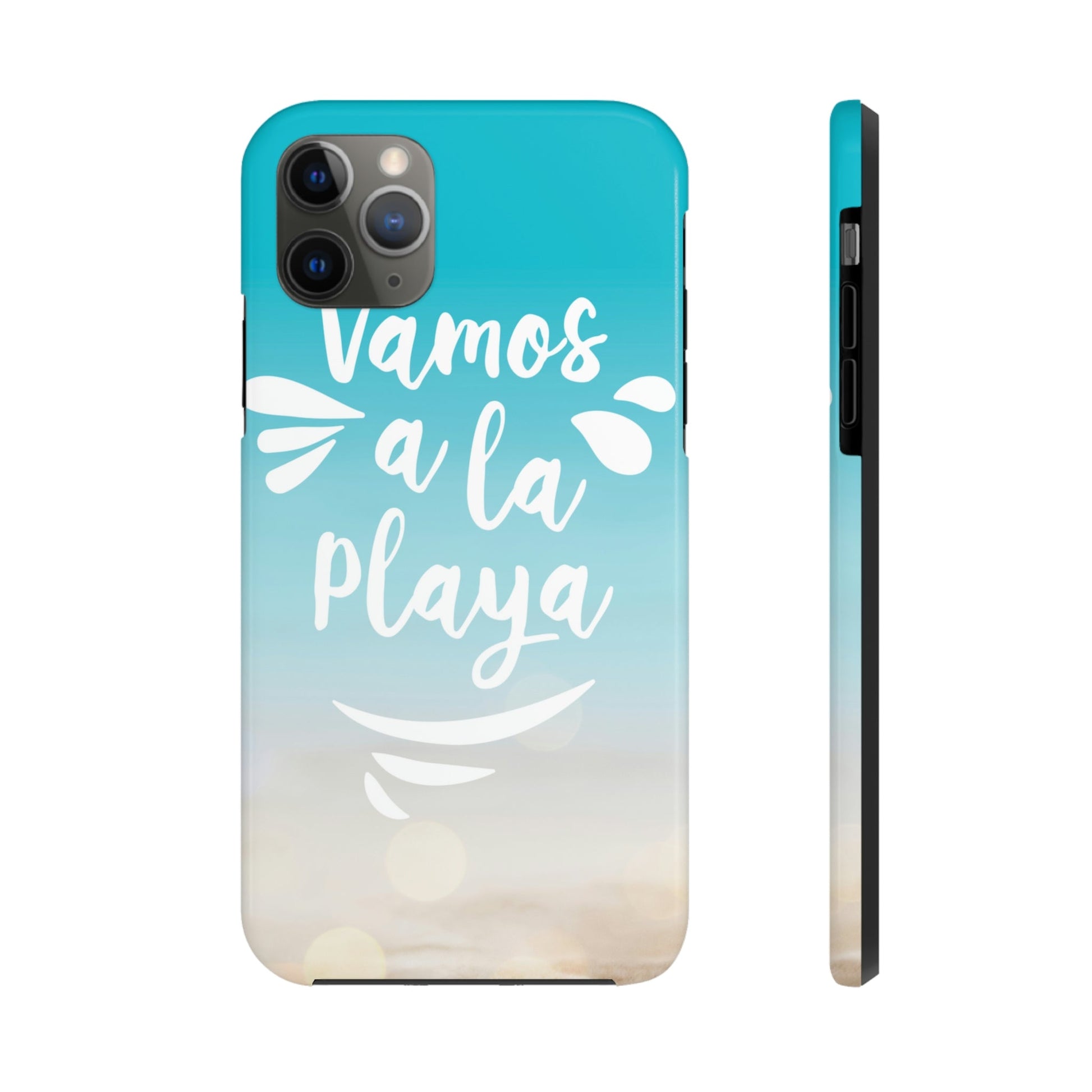 Vamos A La Playa Let's Go To The Beach Sand Art Tough Phone Cases Case-Mate Ichaku [Perfect Gifts Selection]