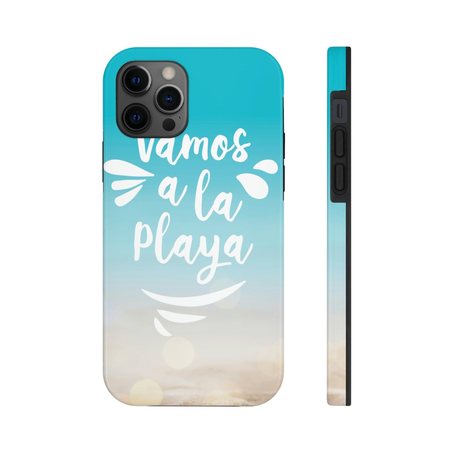 Vamos A La Playa Let's Go To The Beach Sand Art Tough Phone Cases Case-Mate Ichaku [Perfect Gifts Selection]