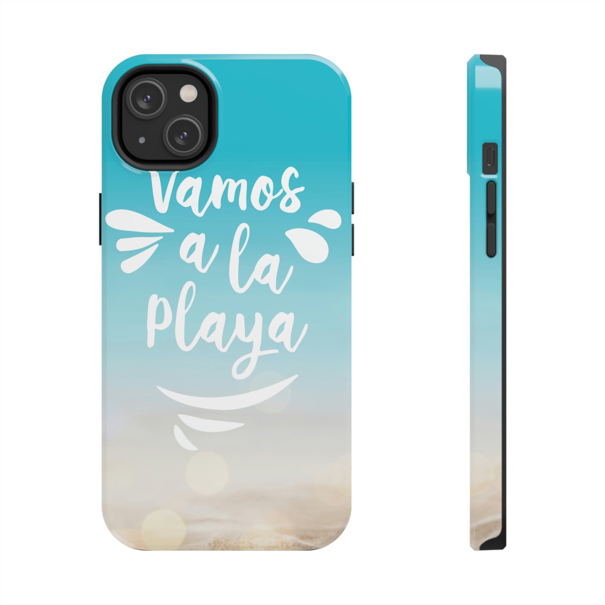 Vamos A La Playa Let's Go To The Beach Sand Art Tough Phone Cases Case-Mate Ichaku [Perfect Gifts Selection]