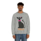 Virgo Cat Zodiac Sign Cute Funny Unisex Heavy Blend™ Crewneck Sweatshirt Ichaku [Perfect Gifts Selection]