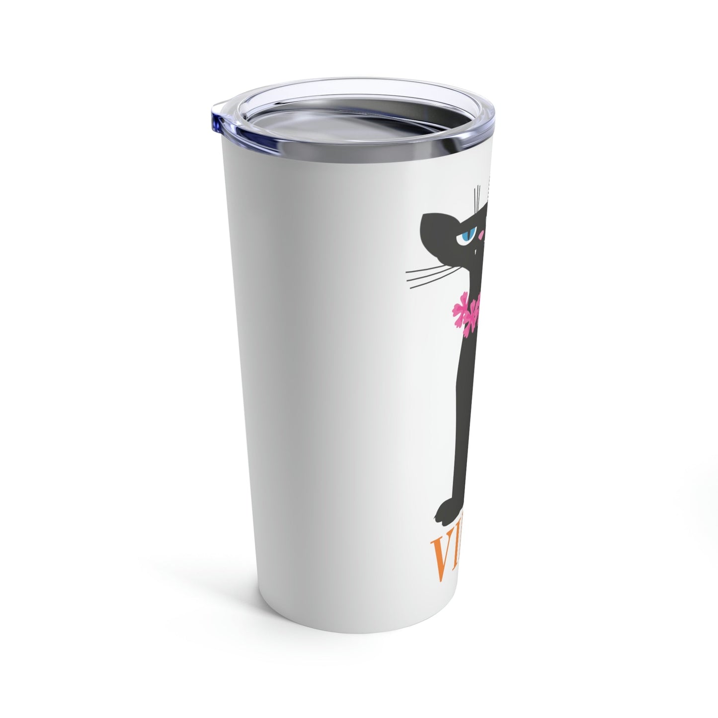 Virgo Cat Zodiac Sign Stainless Steel Hot or Cold Vacuum Tumbler 20oz Ichaku [Perfect Gifts Selection]