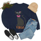 Virgo Cat Zodiac Sign Unisex Heavy Blend™ Crewneck Sweatshirt Ichaku [Perfect Gifts Selection]