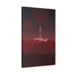 Visit Red Planet Aesthetic Welcome to Mars Sci fi Space Minimal Art Aliens Classic Art Canvas Gallery Wraps Ichaku [Perfect Gifts Selection]