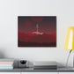 Visit Red Planet Aesthetic Welcome to Mars Sci fi Space Minimal Art Aliens Classic Art Canvas Gallery Wraps Ichaku [Perfect Gifts Selection]