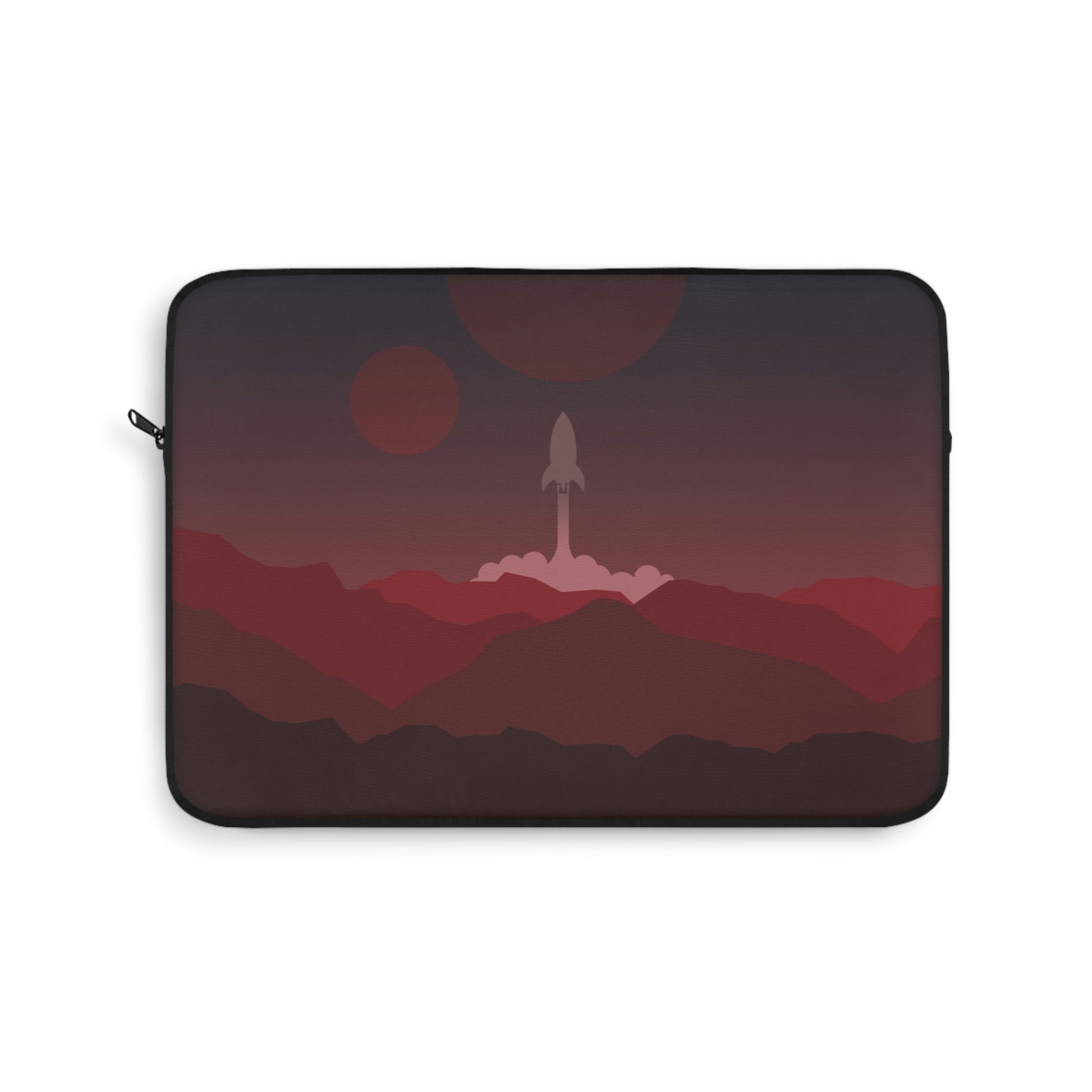 Visit Red Planet Aesthetic Welcome to Mars Sci fi Space Minimal Art Aliens Laptop Sleeve Ichaku [Perfect Gifts Selection]